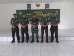 Dandim 0616/Indramayu Pimpin Sertijab Kasdim dan Danramil Gabuswetan