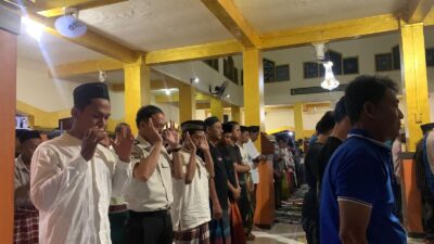 Tarawih Perdana, Lapas Indramayu Perkuat Pembinaan Spiritual Warga Binaan di Ramadan 1447 H
