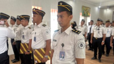 Lulus Ujian , 10 Pegawai Lapas Indramayu Terima kenaikan Pangkat