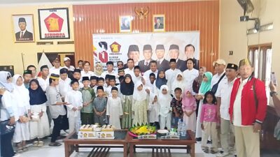 HUT ke-18 Gerindra, Kader di Indramayu Tegaskan Komitmen Kawal Program Prabowo