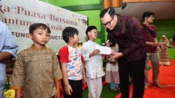 Komunitas Pekerja Kilang Balongan Berbagi Santunan 40 Juta kepada Anak Yatim