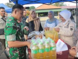 Kodim 0616/Indramayu gelar Bazar Ramadhan, Dandim : manfaatkan kegiatan ini dengan baik