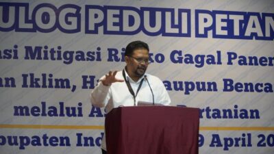 BULOG Dorong Ketahanan Petani Lewat Program “Bulog Peduli Petani” di Indramayu