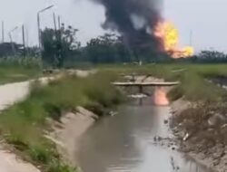 Pertamina Ep Gerak Cepat Tangani Kebakaran Di SPU Cemara
