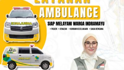 Wujud Kepedulian Sosial, Jabar Bergerak Indramayu Luncurkan Layanan Ambulance