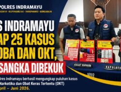 Polres Indramayu Ungkap 25 Kasus Narkoba Dan Okt, 30 Tersangka Dibekuk