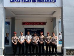 Belajar Langsung di Lapas, Taruna Akpol Dalami Sistem Pembinaan Warga Binaan di Indramayu