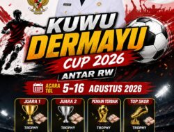 Kepala Desa Dermayu Gelar Turnamen Sepak Bola Kuwu Dermayu Cup 2026 Antar RW Semarakkan HUT RI ke-81