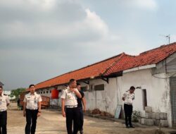 Tak Beri Celah Gangguan Kamtib, Lapas Indramayu Periksa Seluruh Area Branggang