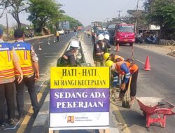 Polres Indramayu Tutup 141 U-Turn Ilegal di Jalur Pantura Pascakecelakaan Maut