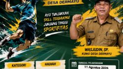 TURNAMEN BULU TANGKIS KUWU CUP DESA DERMAYU SIAP DIGELAR, PENDAFTARAN GRATIS!