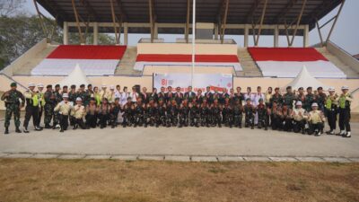Pertamina Patra Niaga Kilang Balongan gelar upacara Bendera Peringati Hut Ke-81 Ri, Sumbangkan Rp 50 Juta Untuk Warga
