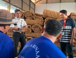 ‎Lapas Indramayu Pastikan Coir Shade Warga Binaan Siap Tembus Pasar Ekspor ‎ ‎