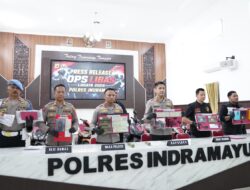 24 Tersangka Curanmor Dibekuk Polres Indramayu dalam Operasi Libas Lodaya 2026